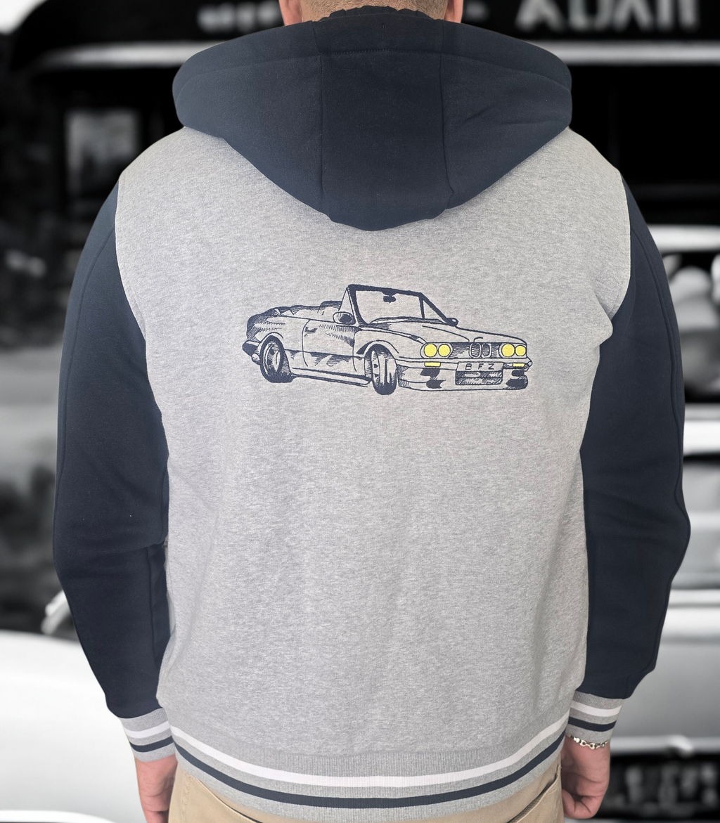 Veste teddy à capuche