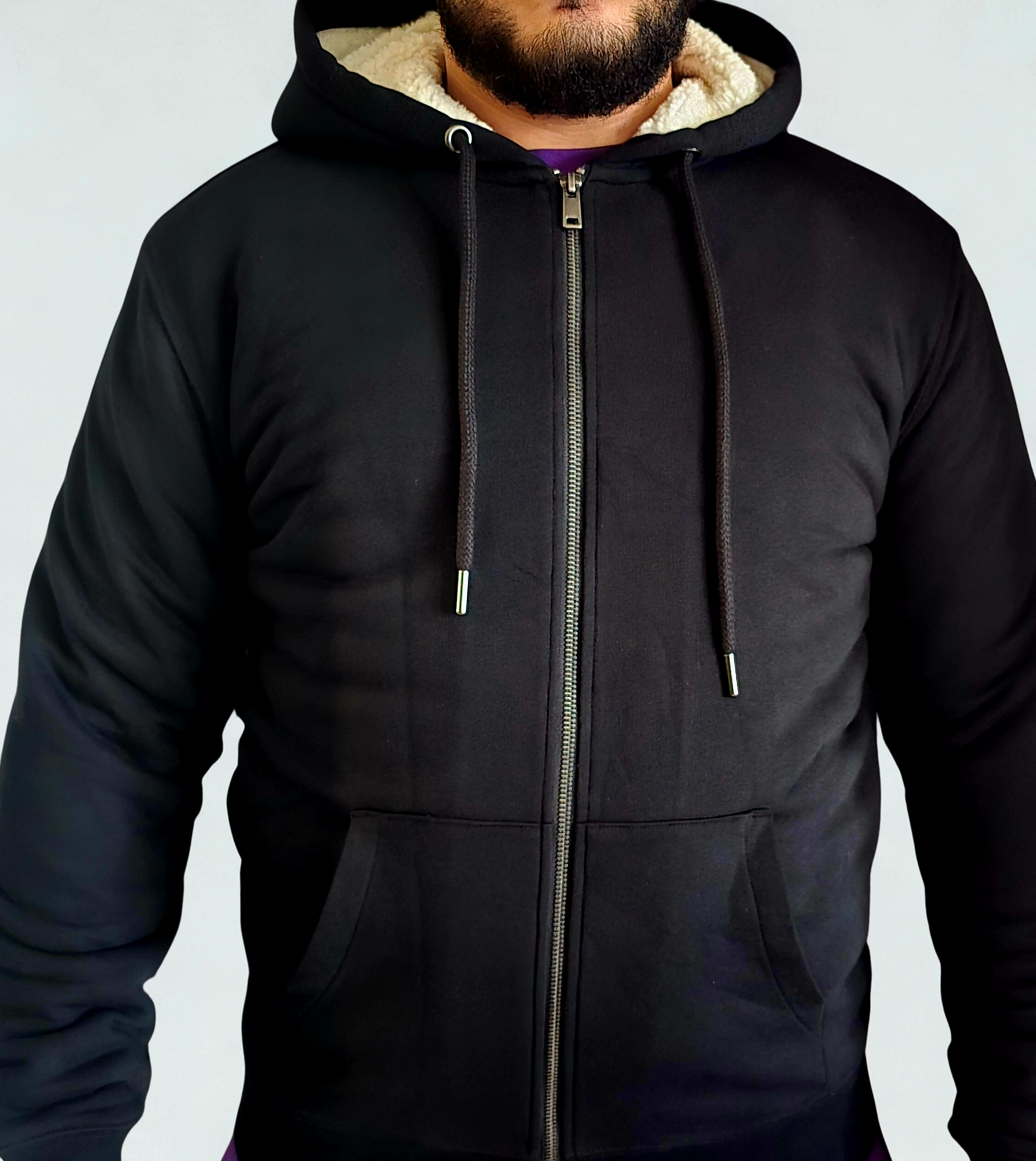 Veste Sherpa Logo dos