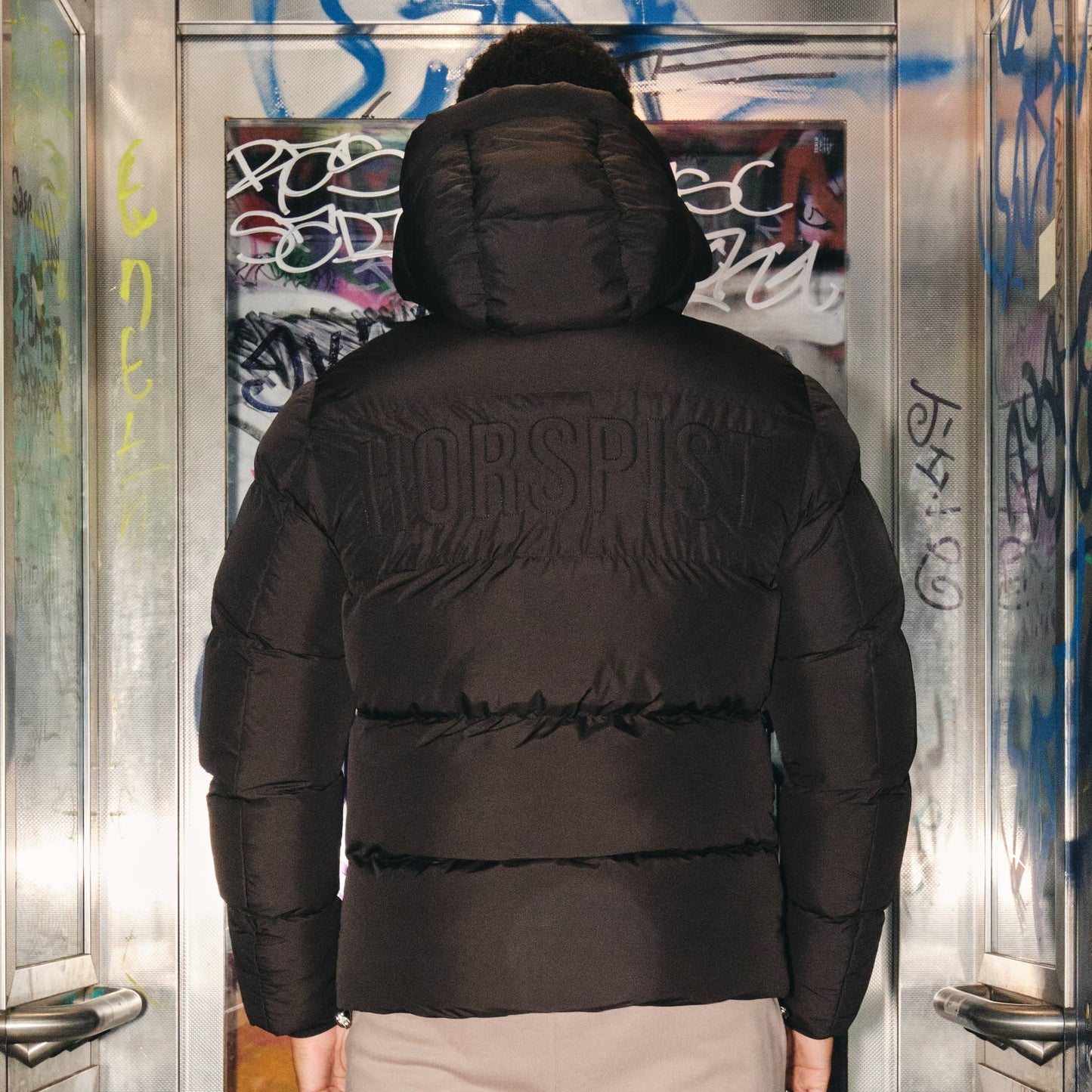 Doudoune Fusion Noir Iridescent: M