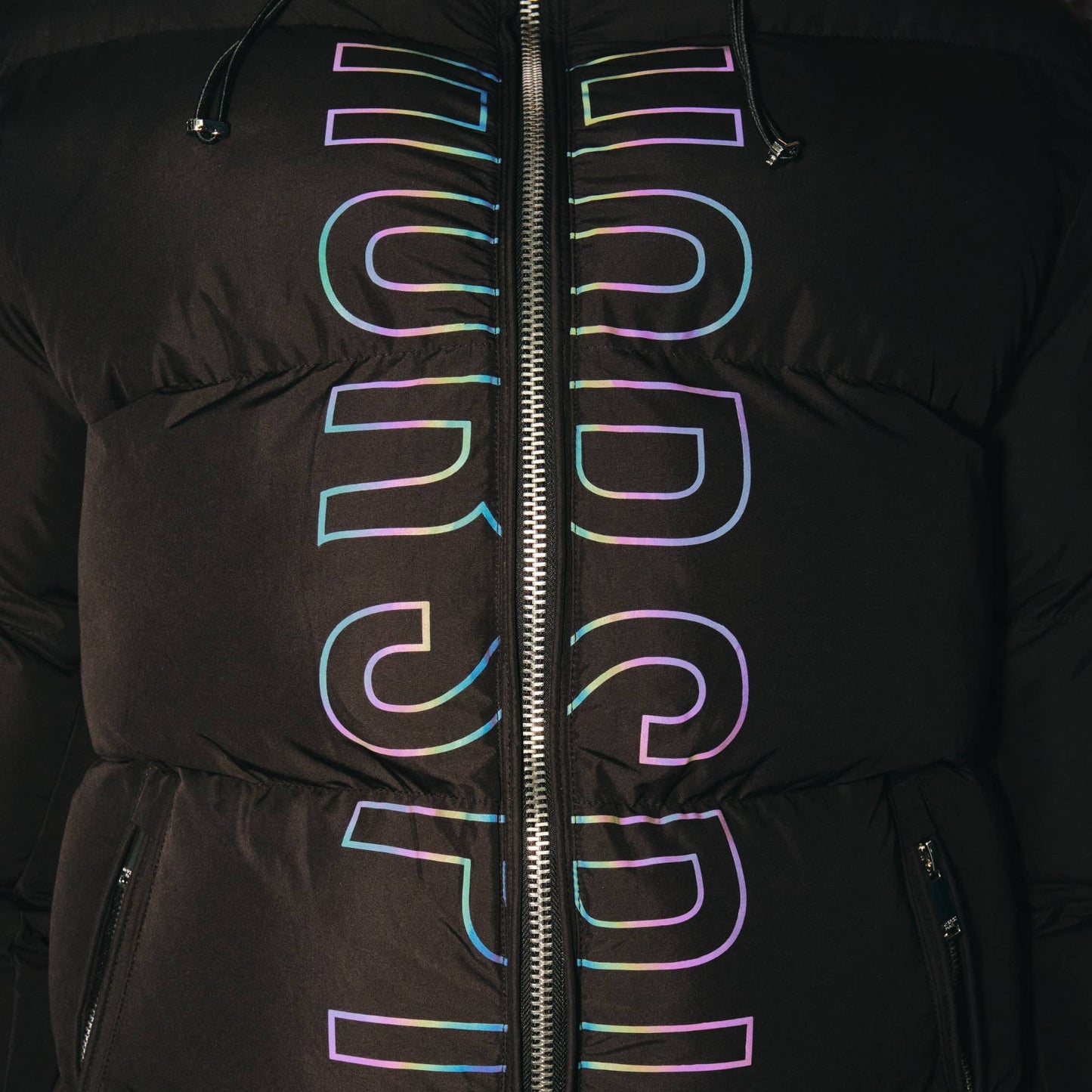 Doudoune Fusion Noir Iridescent: M
